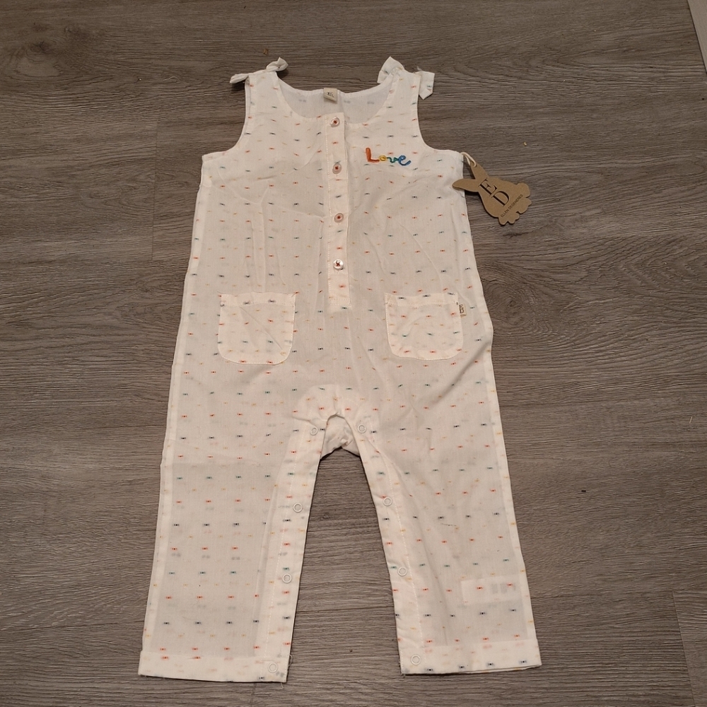 NWT Ellen DeGeneres ED Love Romper Size 18M